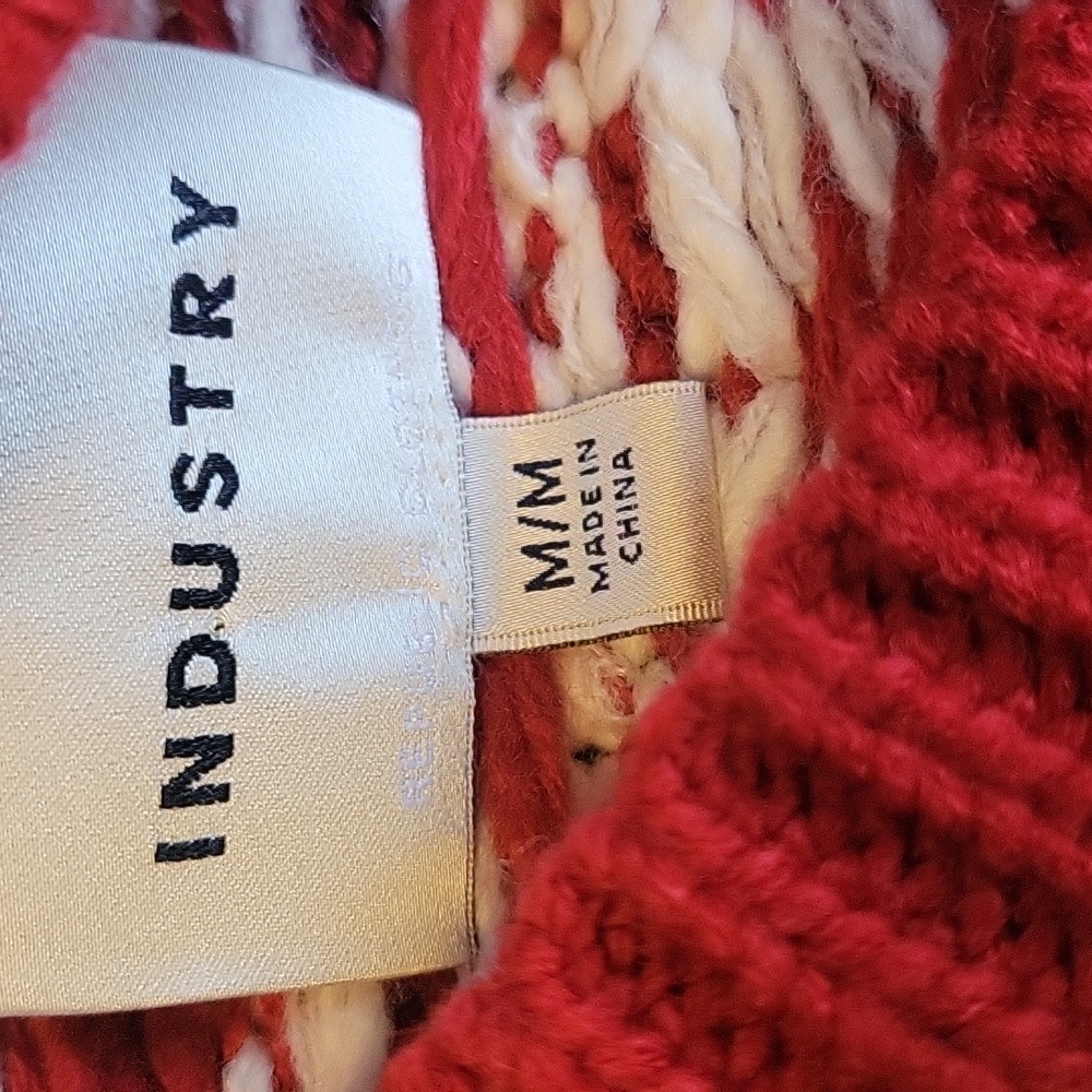 INDUSTRY Fair Isle Chunky Knit Sweater - Picture 6 of 8